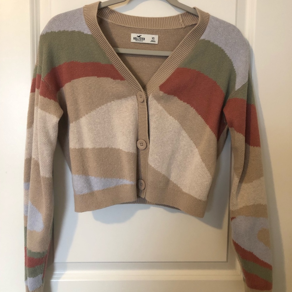 Colorful cardigan